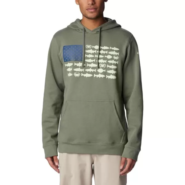 Columbia Men's PFG Fish Flag Ii Hoodie