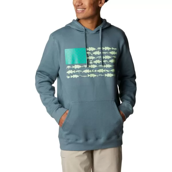Columbia Men's PFG Fish Flag Ii Hoodie