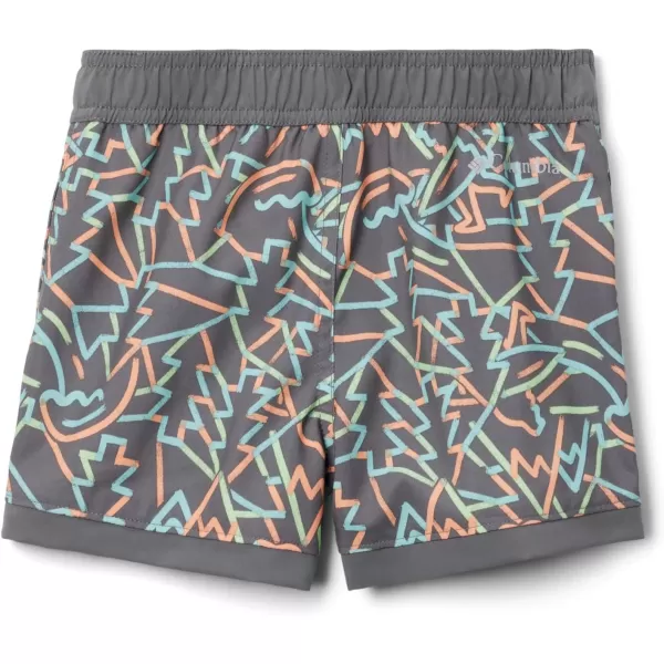 Columbia Boys Sandy Shores Boardshort, Moisture-Wicking, UV Sun Protection