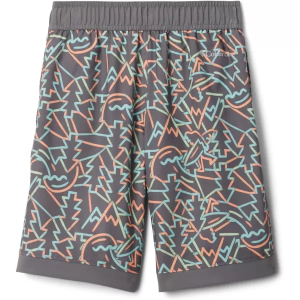 Columbia Boys Sandy Shores Boardshort, Moisture-Wicking, UV Sun Protection