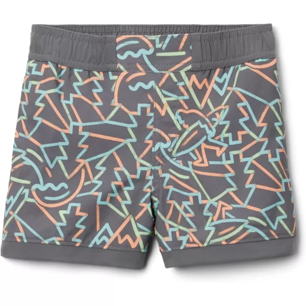 Columbia Boys Sandy Shores Boardshort, Moisture-Wicking, UV Sun Protection