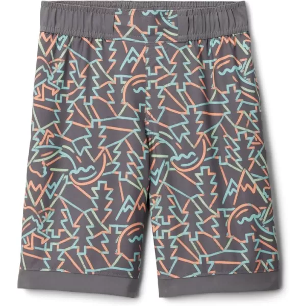 Columbia Boys Sandy Shores Boardshort, Moisture-Wicking, UV Sun Protection