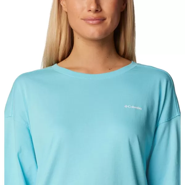 Columbia Women's North Cascades Branded Long Sleeve Crew