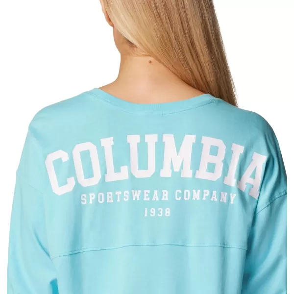 Columbia Women's North Cascades Branded Long Sleeve Crew