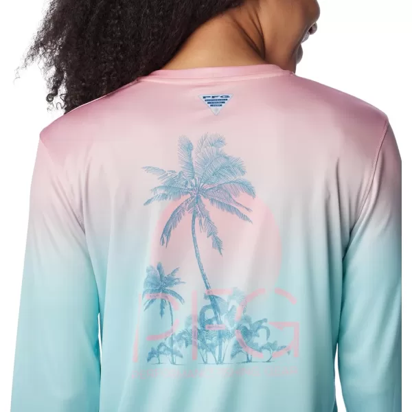 Columbia Women's Standard Tidal Tee PFG Palm Rise