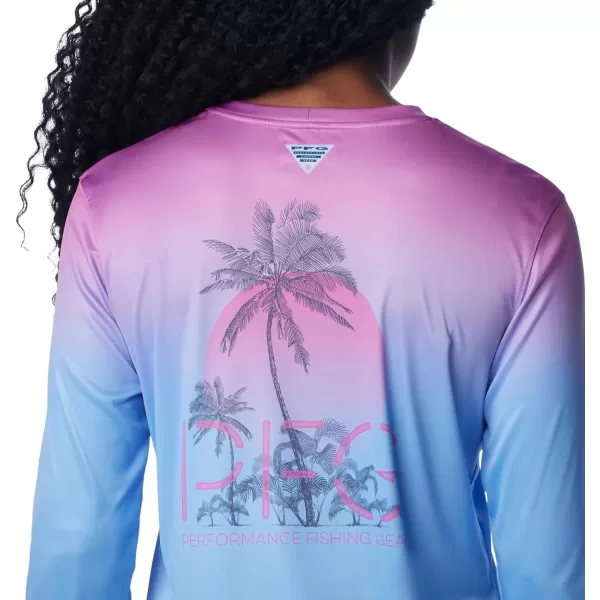 Columbia Women's Standard Tidal Tee PFG Palm Rise