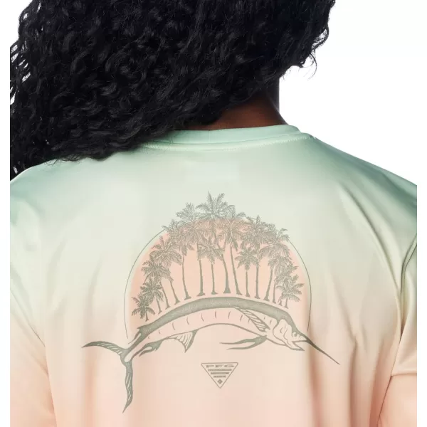 Columbia Women's Standard Tidal Tee PFG Palm Rise