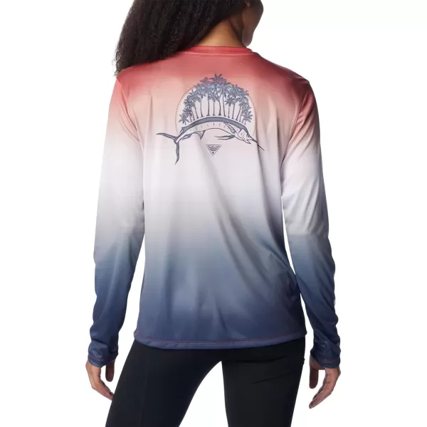 Columbia Women's Standard Tidal Tee PFG Palm Rise
