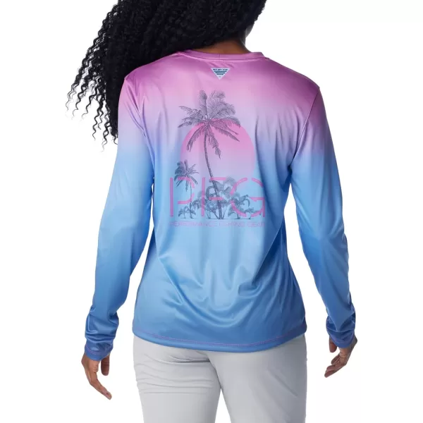 Columbia Women's Standard Tidal Tee PFG Palm Rise