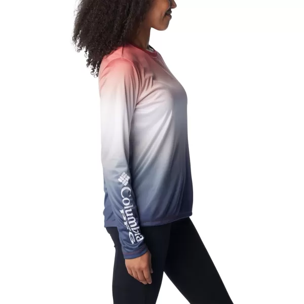 Columbia Women's Standard Tidal Tee PFG Palm Rise