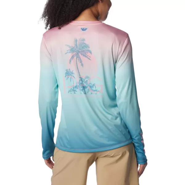 Columbia Women's Standard Tidal Tee PFG Palm Rise