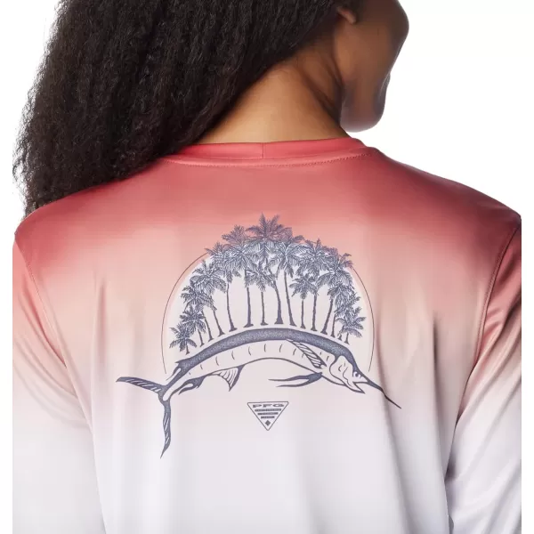 Columbia Women's Standard Tidal Tee PFG Palm Rise
