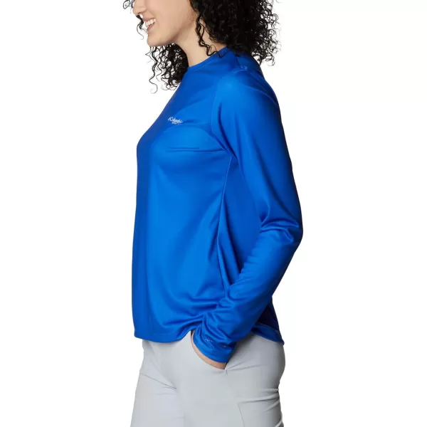 Columbia Women's Tidal Tee PFG Fish Flag Ls