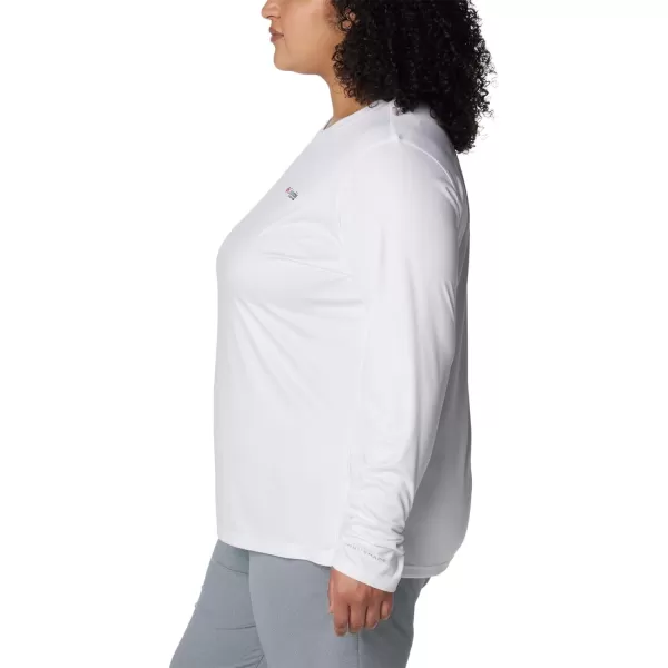 Columbia Women's Tidal Tee PFG Fish Flag Ls