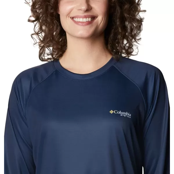 Columbia Women's Tidal Tee PFG Fish Flag Ls