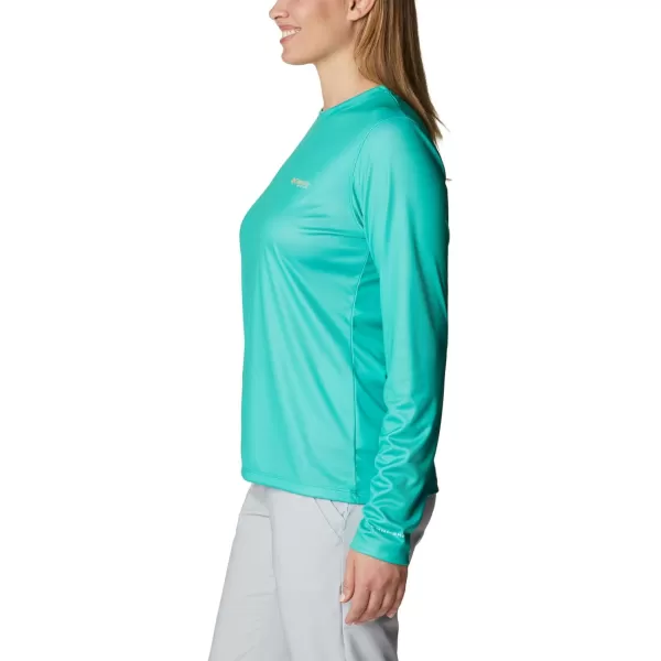 Columbia Women's Tidal Tee PFG Fish Flag Ls