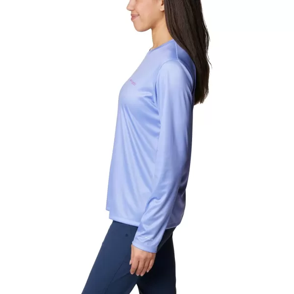 Columbia Women's Tidal Tee PFG Fish Flag Ls