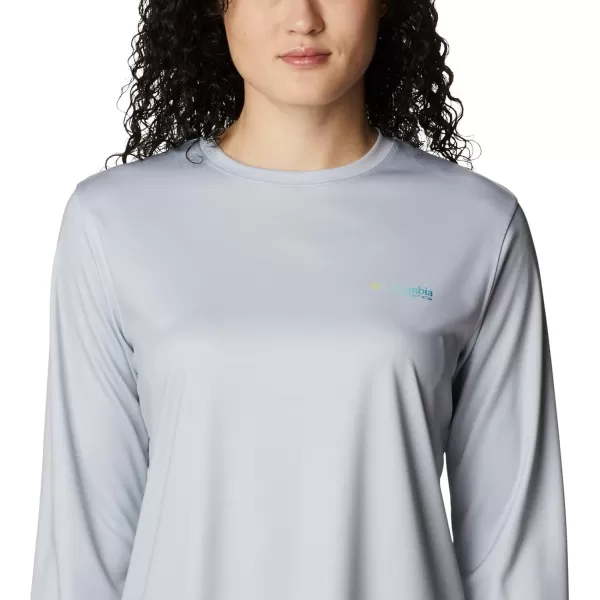 Columbia Women's Tidal Tee PFG Fish Flag Ls