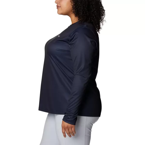 Columbia Women's Tidal Tee PFG Fish Flag Ls