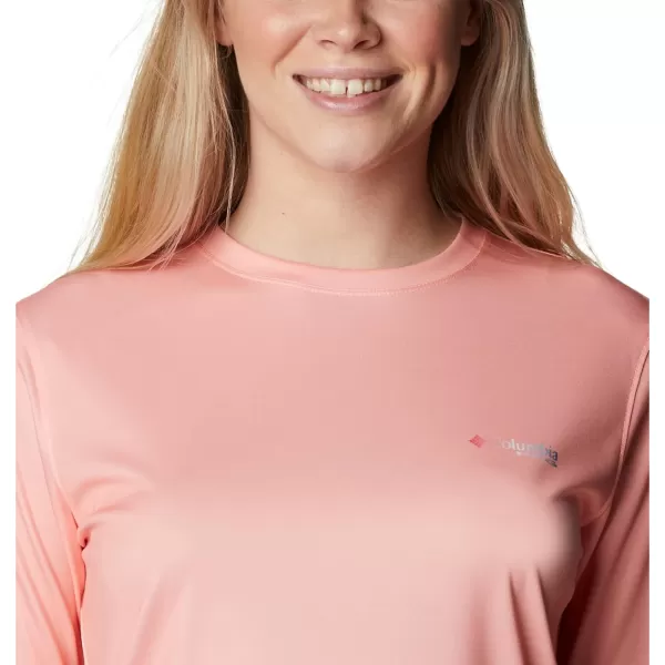 Columbia Women's Tidal Tee PFG Fish Flag Ls