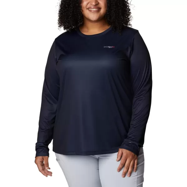 Columbia Women's Tidal Tee PFG Fish Flag Ls