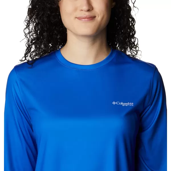 Columbia Women's Tidal Tee PFG Fish Flag Ls