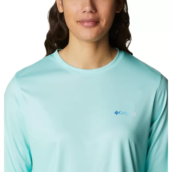 Columbia Women's Tidal Tee PFG Fish Flag Ls