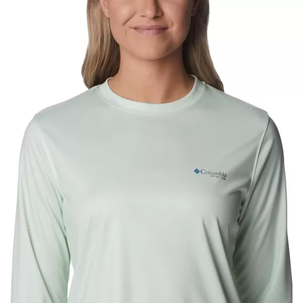 Columbia Women's Tidal Tee PFG Fish Flag Ls