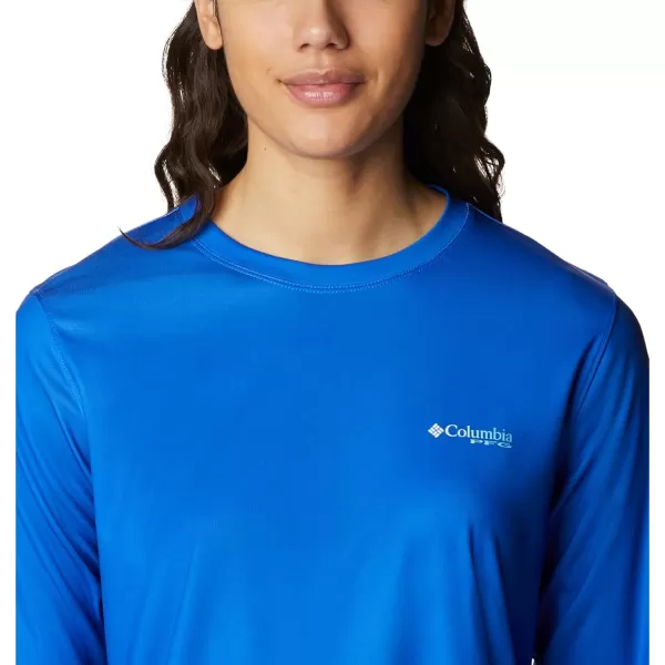 Columbia Women's Tidal Tee PFG Fish Flag Ls