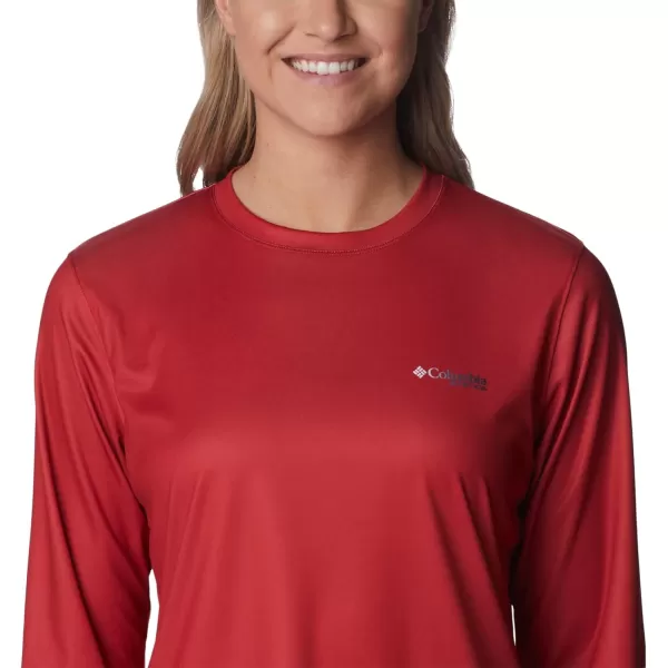Columbia Women's Tidal Tee PFG Fish Flag Ls