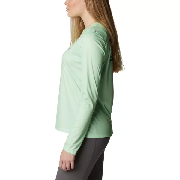 Columbia Women's Tidal Tee PFG Fish Flag Ls