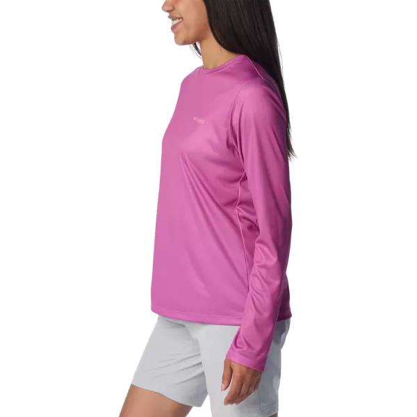 Columbia Women's Tidal Tee PFG Fish Flag Ls