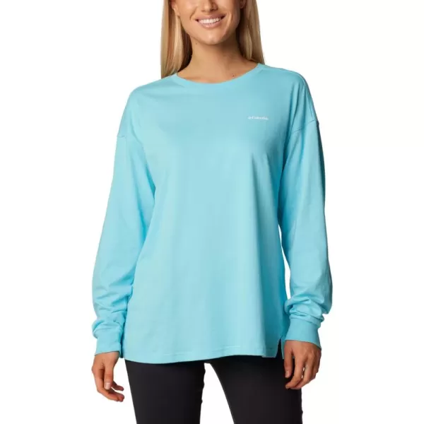 Columbia Women's North Cascades Branded Long Sleeve Crew
