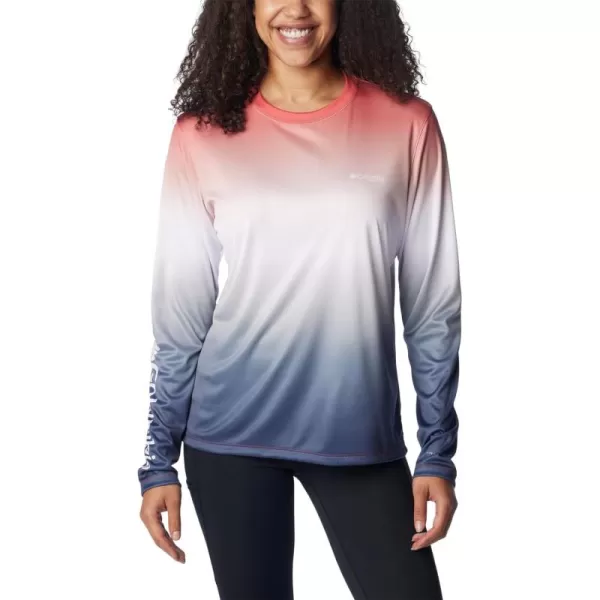 Columbia Women's Standard Tidal Tee PFG Palm Rise