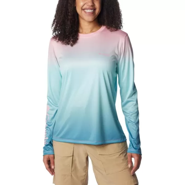 Columbia Women's Standard Tidal Tee PFG Palm Rise
