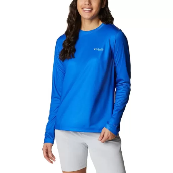 Columbia Women's Tidal Tee PFG Fish Flag Ls