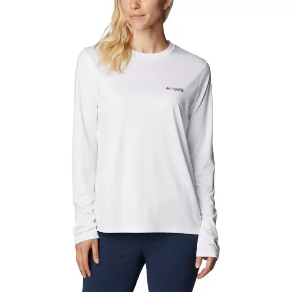 Columbia Women's Tidal Tee PFG Fish Flag Ls