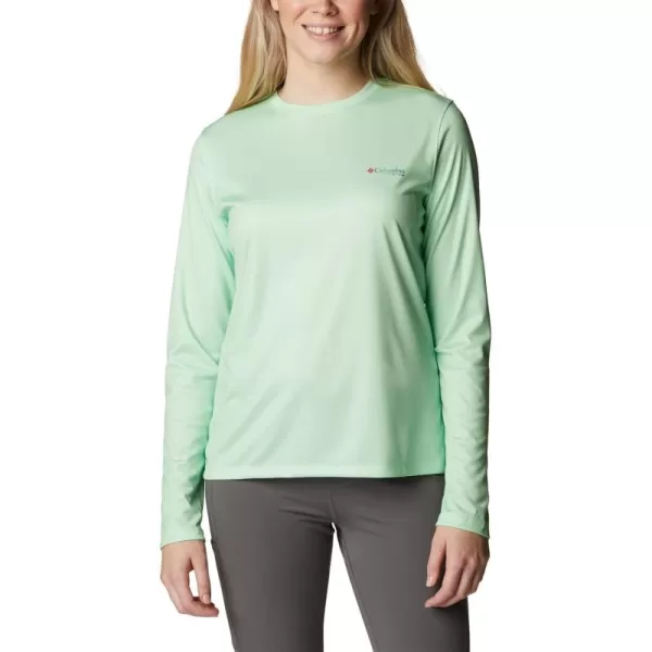 Columbia Women's Tidal Tee PFG Fish Flag Ls