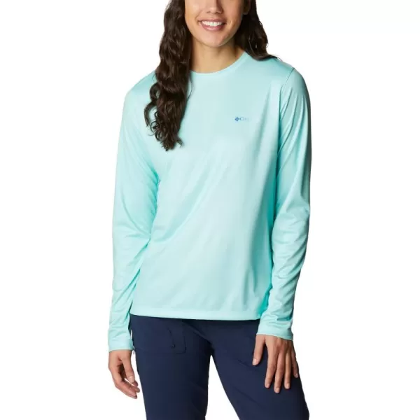 Columbia Women's Tidal Tee PFG Fish Flag Ls