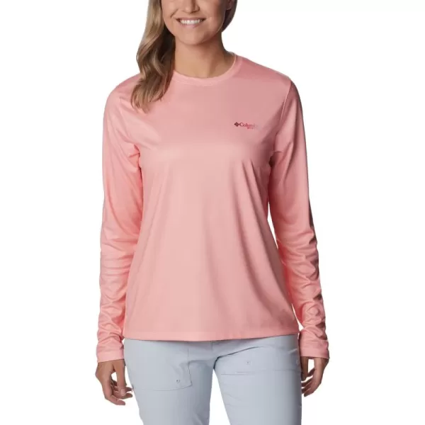 Columbia Women's Tidal Tee PFG Fish Flag Ls