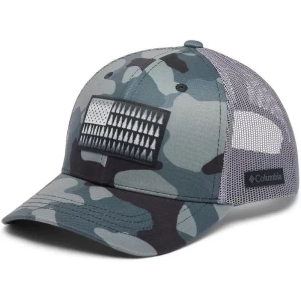 Columbia Unisex Kid's Youth Tree Flag Snap Back