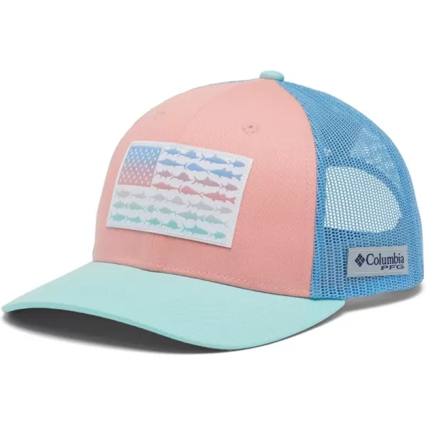 Columbia Women's PFG Fish Flag Snap Back