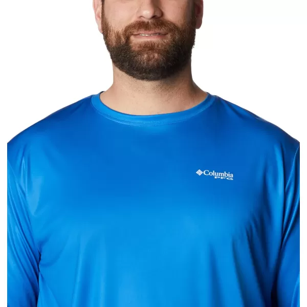 Columbia Men's PFG Terminal Tackle Fish Flag Long Sleeve Fishing Shirt