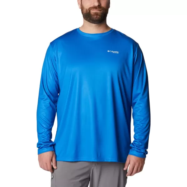 Columbia Men's PFG Terminal Tackle Fish Flag Long Sleeve Fishing Shirt