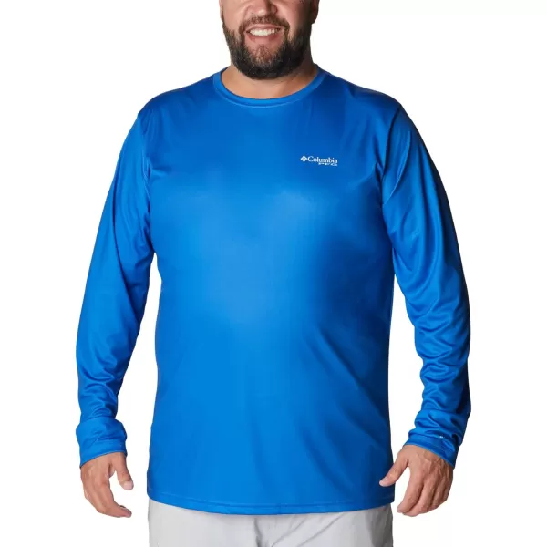 Columbia Men's PFG Terminal Tackle Fish Flag Long Sleeve Fishing Shirt