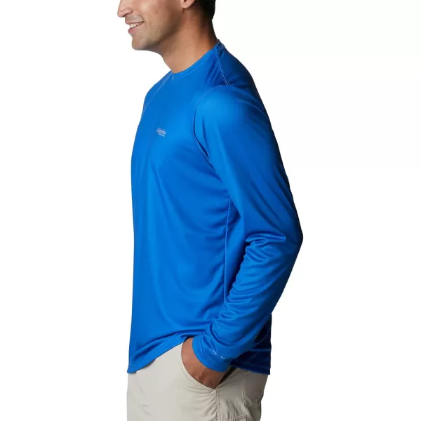 Columbia Men's PFG Terminal Tackle Fish Flag Long Sleeve Fishing Shirt
