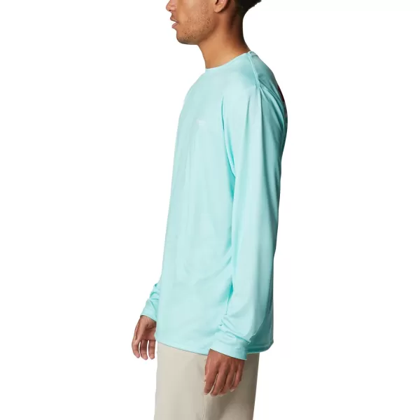 Columbia Men's PFG Terminal Tackle Fish Flag Long Sleeve Fishing Shirt