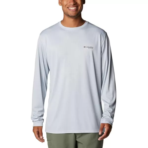 Columbia Men's PFG Terminal Tackle Fish Flag Long Sleeve Fishing Shirt