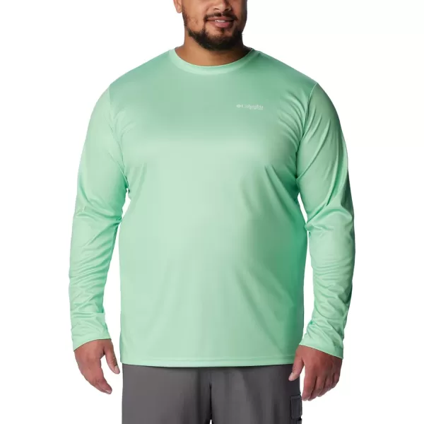 Columbia Men's PFG Terminal Tackle Fish Flag Long Sleeve Fishing Shirt