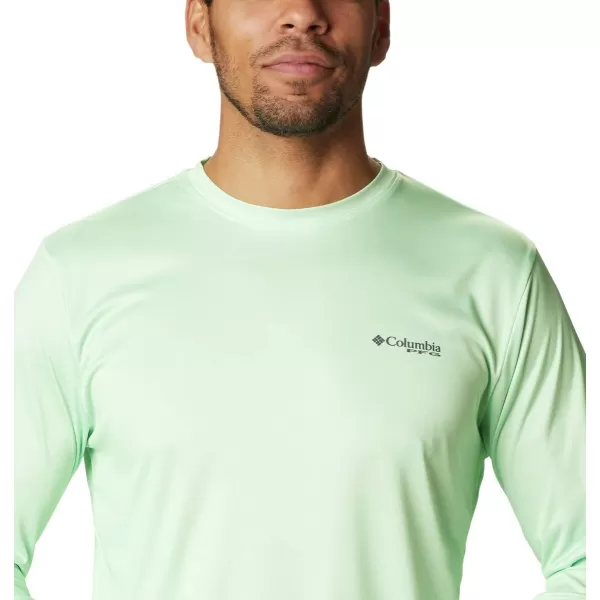 Columbia Men's PFG Terminal Tackle Fish Flag Long Sleeve Fishing Shirt